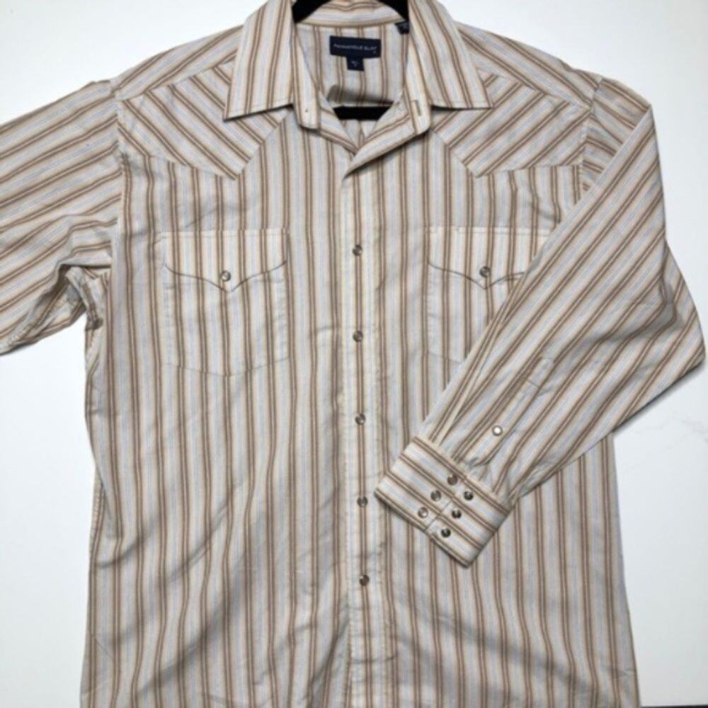 PANHANDLE SLIM Pearl Snap Button Down